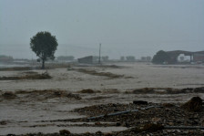 Поплавени куќи, затворени училишта: поројните дождови предизвикаа колапс на грчкиот остров Лезбос