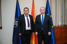 Гаши на средба со ректорот на Универзитетот „Мајка Тереза“