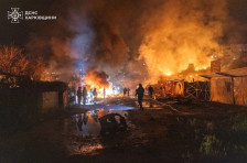 (Видео) Масовен руски напад со камиказа дронови врз Харков: има мртви и ранети