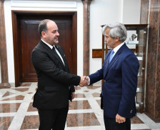 Божиновски - Мејер: Нашите држави негуваат пријателски односи, идната соработка има потенцијал