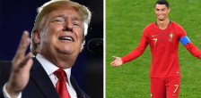 Роналдо му се восхитува на Доналд Трамп