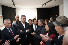 Мицкоски во Тирана на отворање на новите канцеларии на Македонското здружение „ВМРО-ДПМНЕ Албанија“