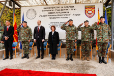 Сиљановска-Давкова: Заклетвата на младите питомци не е само збир на патриотски зборови, туку и израз на решеност и истрајност