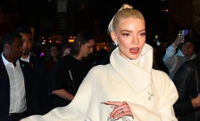 (Фото) Крие магија под капутот: една од најубавите жени во најкраткото фустанче досега