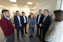 Министерката за енергетика во посета на лабораторијата за проверка на броила на Електродистрибуција Скопје