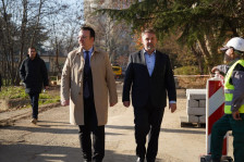 Николоски: Започнаа промените во општина Карпош, ќе се реконструираат преку петнаесетина улици