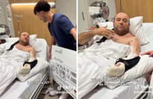 (Видео) Херојот од плажата Бонди доби чек од 1,65 милиони долари, погледнете ја неговата реакција