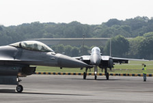 (Видео) Се урна американски Ф-16