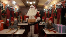 Дедо Мраз од Лапонија ќе дојде со волшебен воз на Железничка во Скопје