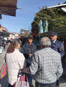 Полициски службеници од Охрид на средба со претставници од Здружението на пензионерите