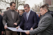 (Видео) Мицкоски од Ѓорче Петров: Започна изградбата на нова детска градинка во населба Дексион