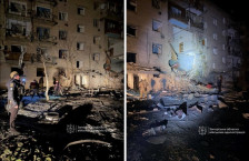 Украина: Русите нападнаа два града, погодија згради и училишта, повредени се и деца