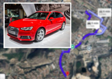 Две возила „ауди“ опожарени за само час и половина во Скопје