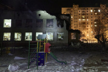 (Видео) Масовен напад врз Киев, експлозии низ градот