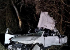 (Видео) Страшен судир на три автомобили, возачот загина, a 15-годишен сопатник е тешко повреден