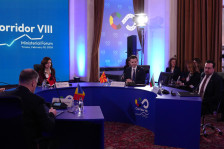 Муцунски на состанок за Коридор 8, во Тирана: Државата, како централна точка, останува целосно посветена на неговата реализација