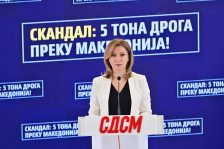 (Видео) СДСМ бара одговорност од власта за шверцот со петте тони дрога