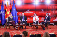 Николоски: Силниот раст на градежништвото дава силен сигнал за стопанството, сигурност и поттик за идни инвестиции