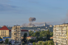 (Видео) Руски дронови повторно ја нападнаа Одеса: Најмалку 18 повредени