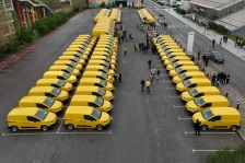 Набавени 100 нови возила за Македонска пошта