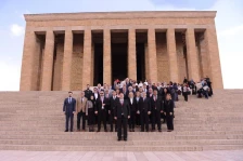 Делегација на Партијата за движење на Турците во Анкара: средби и посети во рамки на тим-билдинг активности