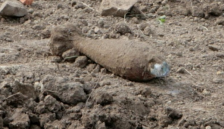 Во нива во атарот на Нов Дојран пронајдена граната