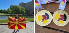 (Видео) Македонскиoт математичар блесна во Германија: Македон Димитровски освои две злата на математичка олимпијада