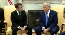 Трамп пристигна на Самитот во Франција, Макрон не го пречека лично