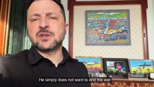 (Видео) Зеленски му одговори на Путин: Русија повторно избира војна