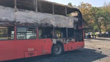 Возачот на ЈСП спречил поголем пожар на Водно, го однел автобусот на безбедно за да не се запали шумата