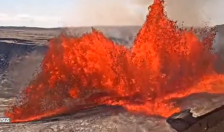 Килауеа повторно еруптира – лава висока над 330 метри на Хаваите