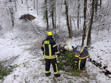 (ФОТО) Снежна бура предизвикува сериозни проблеми во Словенија: Половина метар снег и два дена темнина