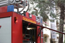 Гореше објект на фирма во општина Илинден