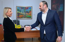 Ѓорѓиевски со хрватската амбасадорка Тигањ: Хрватска е значаен партнер за развојот на Скопје