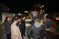 Ѓорѓиевски: Се работи и навечер, за наше Скопје – Машините не запираат