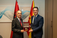 Сали се сретна со Претседателот на Република Албанија