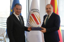 Средба на директорот на Царина, Николовски, со генералниот директор на СЕЛЕК: Борбата со транснационалниот организиран криминал во фокус на соработката