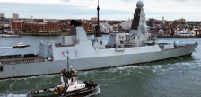 Моќниот британски разорувач HMS Dragon итно испратен во Источниот Медитеран