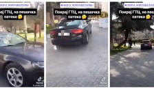 Видеото на социјалните мрежи резултираше со казна: Скопјанка возеше „Ауди“ низ паркот „Жена Борец“