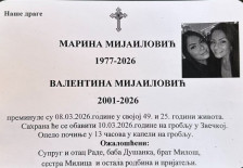 ФОТО: Валентина и Марина ќе бидат погребани денеска – Таткото скршен од болка, спрема погреб наместо свадба, тага во Србија