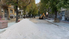 ФОТО: „Ленинова“ добива ново лице – Се реконструира последната делница од улицата