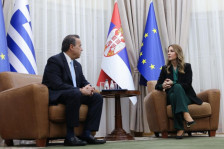 Министрите Грција и Србија разговарале за посилно енергетско поврзување, тема била и Македонија