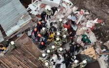 Експлозија на гас вово Истанбул урна две згради