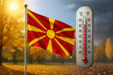 Сончево денес, од вторник Македонија влегува во дождлив период