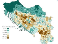 Мапа на Југославија од 1961 година открива сурова вистина: Во овие делови речиси никој не знаел да чита