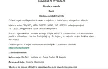 Пестицид во салата од Македонија откриен во Хрватска