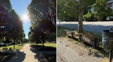 [Фото галерија] Паркот во Тафталиџе во Скопје: Ред убавина, ред вандализам