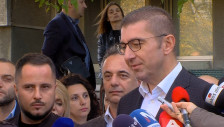 Мицкоски: Нема преговори со Мерко за поддршка во Струга, тој е на црна листа | Сител Телевизија