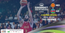 Слободен влез за натпреварот на македонската кошаркарска репрезентација со Азербејџан | Сител Телевизија