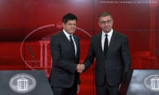 Рокас му го презентираше извештајот на Мицкоски | Сител Телевизија